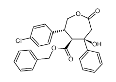 (3R,4S,5R)-3-(4-Chloro-phenyl)-5-hydroxy-7-oxo-5-phenyl-oxepane-4-carboxylic acid benzyl ester CAS:688800-94-4 manufacturer & supplier