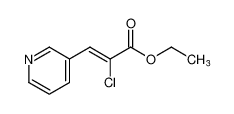 2-Propenoic acid, 2-chloro-3-(3-pyridinyl)-, ethyl ester, (2Z)- CAS:688804-27-5 manufacturer & supplier