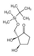 cis-2,3-dihydroxy-2-[[(tert-butyldimethylsilyl)oxy]methyl]cyclopentanone CAS:68882-73-5 manufacturer & supplier