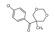 5-(4-chlorobenzoyl)-5-methyl-1,3-dioxane CAS:68884-84-4 manufacturer & supplier