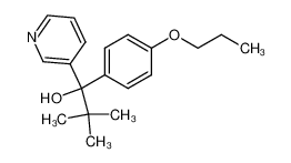 α-(t-Butyl)-α-(4-propoxyphenyl)-3-pyridinemethanol CAS:68885-31-4 manufacturer & supplier