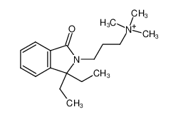 γ-2-(3,3-Diethyl-1-oxoisoindolinyl)-propyltrimethyl-ammonium CAS:68886-49-7 manufacturer & supplier