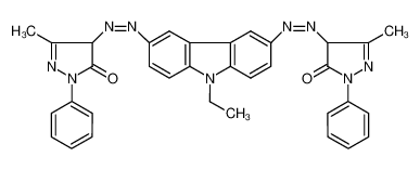 4,4'-((1Z,1'Z)-(9-ethyl-9H-carbazole-3,6-diyl)bis(diazene-2,1-diyl))bis(5-methyl-2-phenyl-2,4-dihydro-3H-pyrazol-3-one) CAS:68886-88-4 manufacturer & supplier