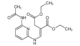 diethyl (E)-2-(((6-acetamidopyridin-2-yl)amino)methylene)succinate CAS:68896-92-4 manufacturer & supplier