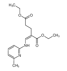 2-[1-(6-Methyl-pyridin-2-ylamino)-meth-(Z)-ylidene]-pentanedioic acid diethyl ester CAS:68897-00-7 manufacturer & supplier