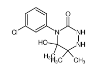 4-(3-chloro-phenyl)-5-hydroxy-5,6,6-trimethyl-[1,2,4]triazinan-3-one CAS:68899-35-4 manufacturer & supplier