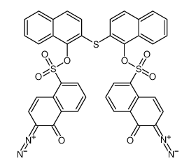 2-diazonio-5-[2-[1-(6-diazonio-5-oxidonaphthalen-1-yl)sulfonyloxynaphthalen-2-yl]sulfanylnaphthalen-1-yl]oxysulfonylnaphthalen-1-olate CAS:68901-25-7 manufacturer & supplier