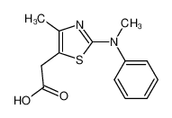 2-[2-(N-methylanilino)-4-methyl-5-thiazolyl]acetic acid CAS:689208-03-5 manufacturer & supplier