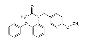 Acetamide, N-[(6-methoxy-3-pyridinyl)methyl]-N-(2-phenoxyphenyl)- CAS:689217-36-5 manufacturer & supplier