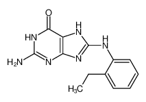 6H-Purin-6-one, 2-amino-8-[(2-ethylphenyl)amino]-1,7-dihydro- CAS:689219-48-5 manufacturer & supplier