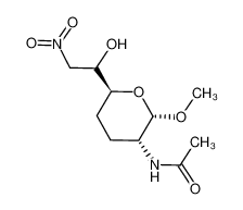 N-[(2S,3R,6S)-6-(1-Hydroxy-2-nitro-ethyl)-2-methoxy-tetrahydro-pyran-3-yl]-acetamide CAS:68922-77-0 manufacturer & supplier