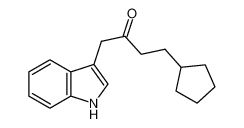 4-cyclopentyl-1-(1H-indol-3-yl)butan-2-one CAS:689253-68-7 manufacturer & supplier