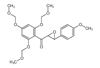 (3-(4-methoxyphenyl)oxiran-2-yl)(2,4,6-tris(methoxymethoxy)phenyl)methanone CAS:689260-84-2 manufacturer & supplier