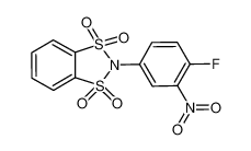 2-(4-fluoro-3-nitrophenyl)-2H-benzo[d][1,3,2]dithiazole 1,1,3,3-tetraoxide CAS:689268-53-9 manufacturer & supplier