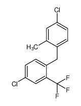 4-chloro-1-(4-chloro-2-(trifluoromethyl)benzyl)-2-methylbenzene CAS:689275-19-2 manufacturer & supplier