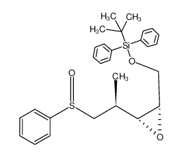 2-tert-butyldiphenylsilyloxymethyl-3-[1-methyl-2(RSS)-phenylsulfinyl-(1S)-ethyl]-(2S,3R)-oxirane CAS:689283-22-5 manufacturer & supplier