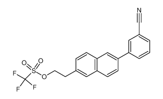 2-[6-(3-cyanophenyl)-2-naphthyl]ethyl Trifluoromethanesulfonate CAS:689291-00-7 manufacturer & supplier