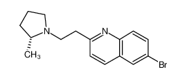 6-Bromo-2-{2-[(2R)-2-methyl-1-pyrrolidinyl]ethyl}-quinoline CAS:689291-47-2 manufacturer & supplier