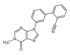 3'-(1-methyl-6-oxo-1,6-dihydro-9H-purin-9-yl)-[1,1'-biphenyl]-2-carbonitrile CAS:689297-57-2 manufacturer & supplier