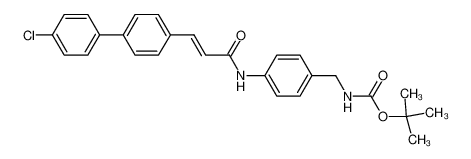 {4-[(E)-3-(4'-chloro-biphenyl-4-yl)-acryloylamino]-benzyl}-carbamic acid tert-butyl ester CAS:689300-92-3 manufacturer & supplier