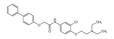 2-([1,1'-biphenyl]-4-yloxy)-N-(3-chloro-4-(2-(diethylamino)ethoxy)phenyl)acetamide CAS:689302-14-5 manufacturer & supplier