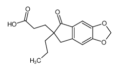 3-(5-oxo-6-propyl-6,7-dihydro-5H-indeno[5,6-d][1,3]dioxol-6-yl)-propionic acid CAS:68935-38-6 manufacturer & supplier