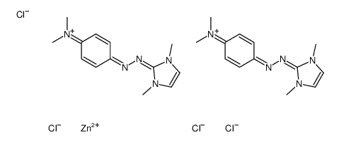 zinc,4-[(1,3-dimethylimidazol-1-ium-2-yl)diazenyl]-N,N-dimethylaniline,tetrachloride CAS:68936-17-4 manufacturer & supplier