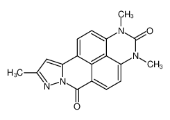 1,3,9-trimethyl-1H,3H-pyrazolo[1',5':1,2]pyrido[3,4,5-gh]perimidine-2,6-dione CAS:68939-92-4 manufacturer & supplier