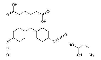 butane-1,1-diol,hexanedioic acid,1-isocyanato-4-[(4-isocyanatocyclohexyl)methyl]cyclohexane CAS:68958-79-2 manufacturer & supplier