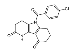 5-(4-chloro-benzoyl)-3,4,5,6,7,8-hexahydro-1H-pyrido[3,2-b]indole-2,9-dione CAS:68970-69-4 manufacturer & supplier