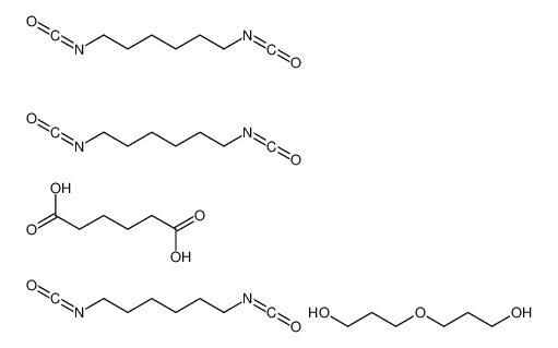 1,6-diisocyanatohexane,hexanedioic acid,3-(3-hydroxypropoxy)propan-1-ol CAS:68975-86-0 manufacturer & supplier