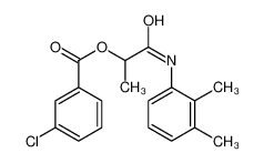 [1-(2,3-dimethylanilino)-1-oxopropan-2-yl] 3-chlorobenzoate CAS:6898-58-4 manufacturer & supplier