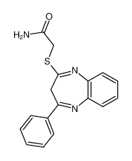 2-(4-phenyl-3H-benzo[b][1,4]diazepin-2-ylsulfanyl)-acetamide CAS:68983-03-9 manufacturer & supplier