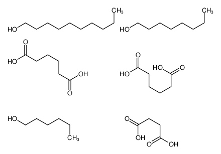 butanedioic acid,decan-1-ol,hexanedioic acid,hexan-1-ol,octan-1-ol CAS:68989-90-2 manufacturer & supplier