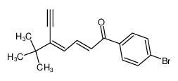 (2E,4Z)-1-(4-Bromo-phenyl)-5-tert-butyl-hepta-2,4-dien-6-yn-1-one CAS:68996-64-5 manufacturer & supplier