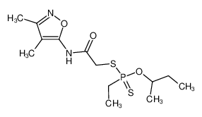 Ethyl-phosphonodithioic acid O-sec-butyl ester S-[(3,4-dimethyl-isoxazol-5-ylcarbamoyl)-methyl] ester CAS:69000-29-9 manufacturer & supplier