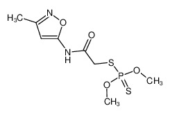 Dithiophosphoric acid O,O'-dimethyl ester S-[(3-methyl-isoxazol-5-ylcarbamoyl)-methyl] ester CAS:69000-31-3 manufacturer & supplier