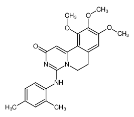 4-(2,4-dimethyl-anilino)-9,10,11-trimethoxy-6,7-dihydro-pyrimido[6,1-a]isoquinolin-2-one CAS:69004-17-7 manufacturer & supplier