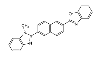 2-[6-(1-methyl-1H-benzoimidazol-2-yl)-naphthalen-2-yl]-benzooxazole CAS:69008-49-7 manufacturer & supplier