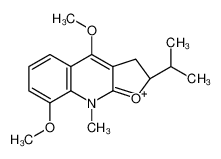 (2R)-4,8-dimethoxy-9-methyl-2-propan-2-yl-2,3-dihydrofuro[2,3-b]quinolin-9-ium CAS:6901-22-0 manufacturer & supplier