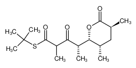 (S)-4-((2R,3S,5S)-3,5-Dimethyl-6-oxo-tetrahydro-pyran-2-yl)-2-methyl-3-oxo-pentanethioic acid S-tert-butyl ester CAS:69010-79-3 manufacturer & supplier