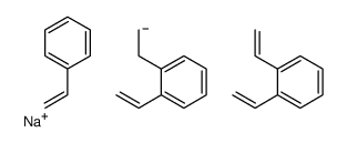 sodium,1,2-bis(ethenyl)benzene,1-ethenyl-2-ethylbenzene,styrene CAS:69011-22-9 manufacturer & supplier