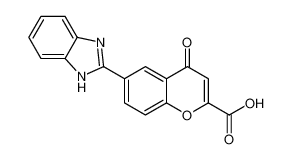 4H-1-Benzopyran-2-carboxylic acid, 6-(1H-benzimidazol-2-yl)-4-oxo- CAS:690210-36-7 manufacturer & supplier