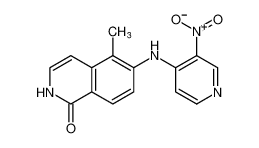 1(2H)-Isoquinolinone, 5-methyl-6-[(3-nitro-4-pyridinyl)amino]- CAS:69022-41-9 manufacturer & supplier