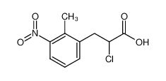 β-(2-methyl-3-nitrophenyl)-α-chloropropionic acid CAS:69022-62-4 manufacturer & supplier