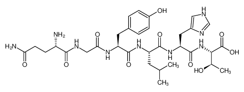 L-Threonine, L-glutaminylglycyl-L-tyrosyl-L-leucyl-L-histidyl- CAS:690234-45-8 manufacturer & supplier