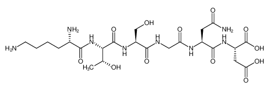 L-Aspartic acid, L-lysyl-L-threonyl-L-serylglycyl-L-asparaginyl- CAS:690241-64-6 manufacturer & supplier