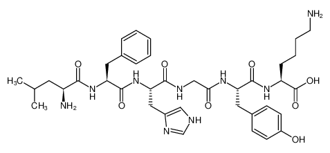 L-Lysine, L-leucyl-L-phenylalanyl-L-histidylglycyl-L-tyrosyl- CAS:690242-09-2 manufacturer & supplier