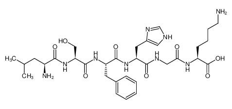 L-Lysine, L-leucyl-L-seryl-L-phenylalanyl-L-histidylglycyl- CAS:690242-16-1 manufacturer & supplier