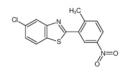 5-Chloro-2-(2-methyl-5-nitro-phenyl)-benzothiazole CAS:690243-08-4 manufacturer & supplier